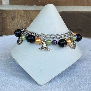 Handmade Halloween Charm Bracelet